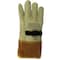 Magid Leather Gloves, 12in Length, Tan, Size 11 60611PS-11 - alternate 3
